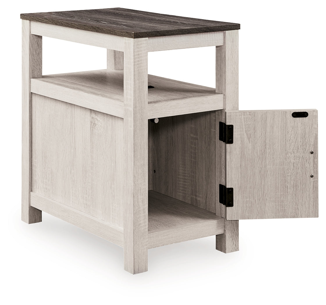 Fendenmore Two-tone Chair Side End Table