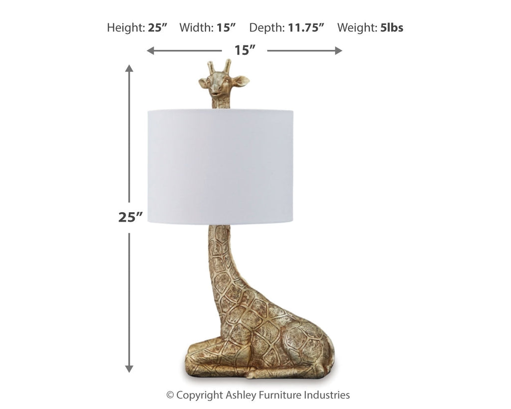 Ferrison Gold 2-Piece Lamp Set