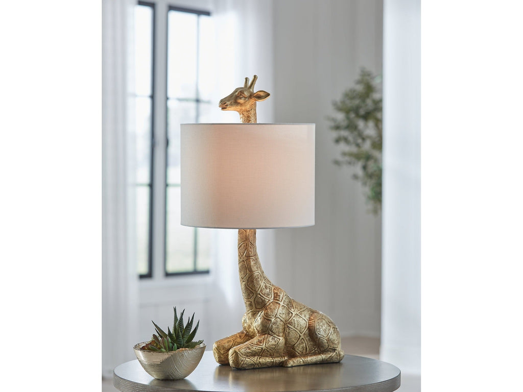 Ferrison Gold Finish Table Lamp