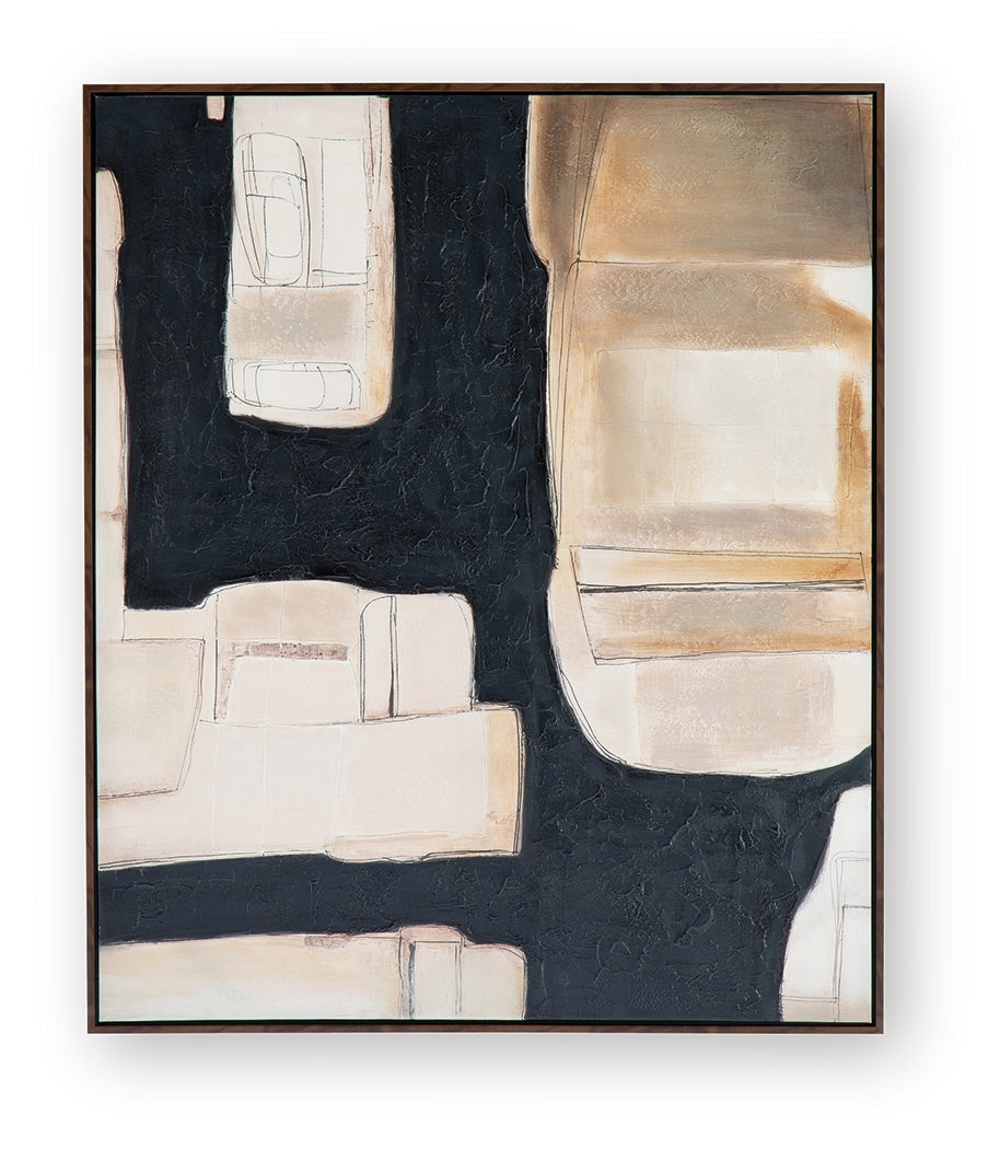 Feyville Black/Brown/Cream Wall Art
