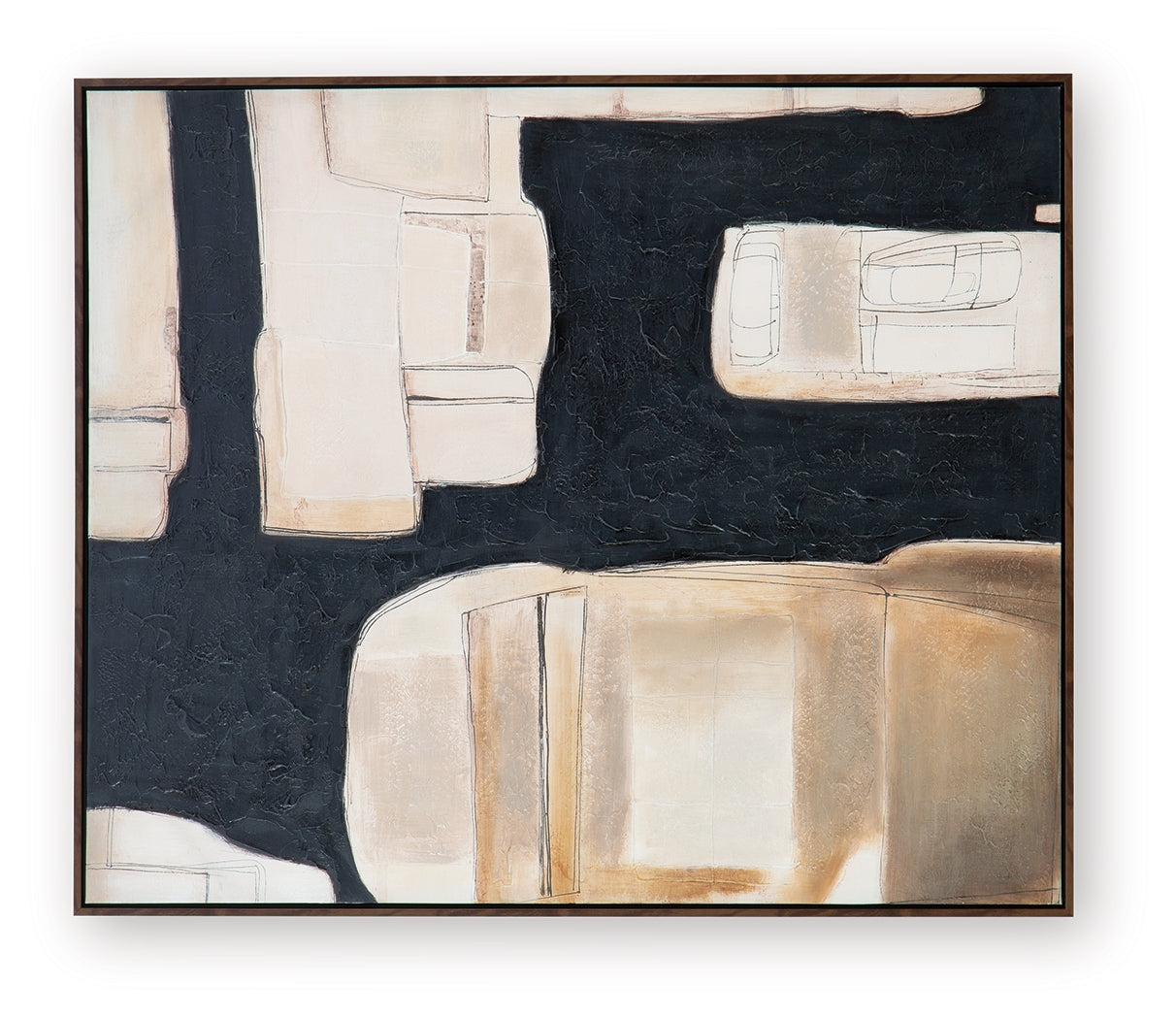Feyville Black/Brown/Cream Wall Art