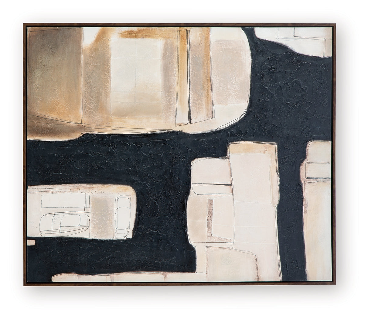 Feyville Black/Brown/Cream Wall Art