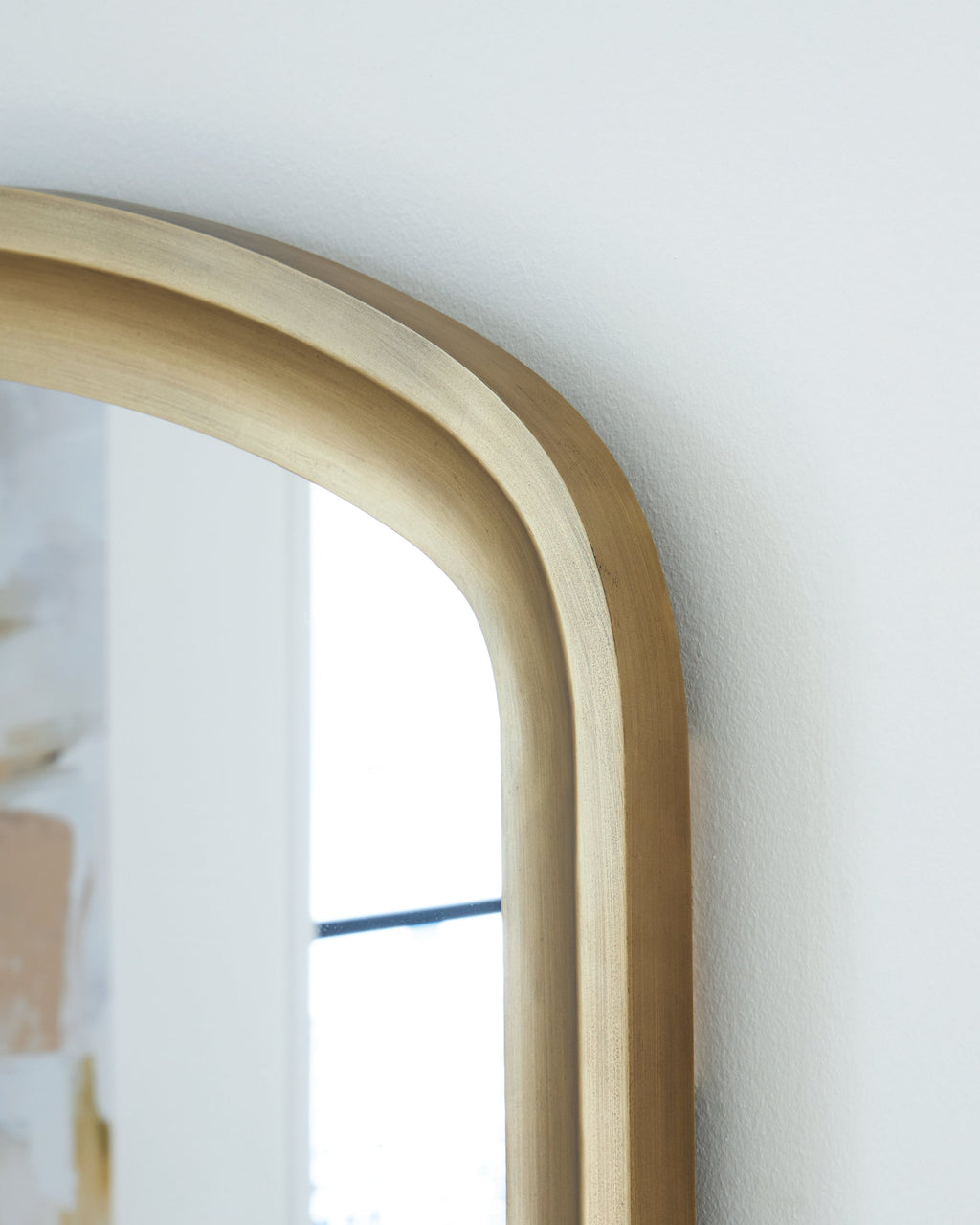 Fintan Gold Floor Mirror
