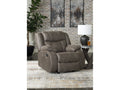 First Base Gunmetal Recliner