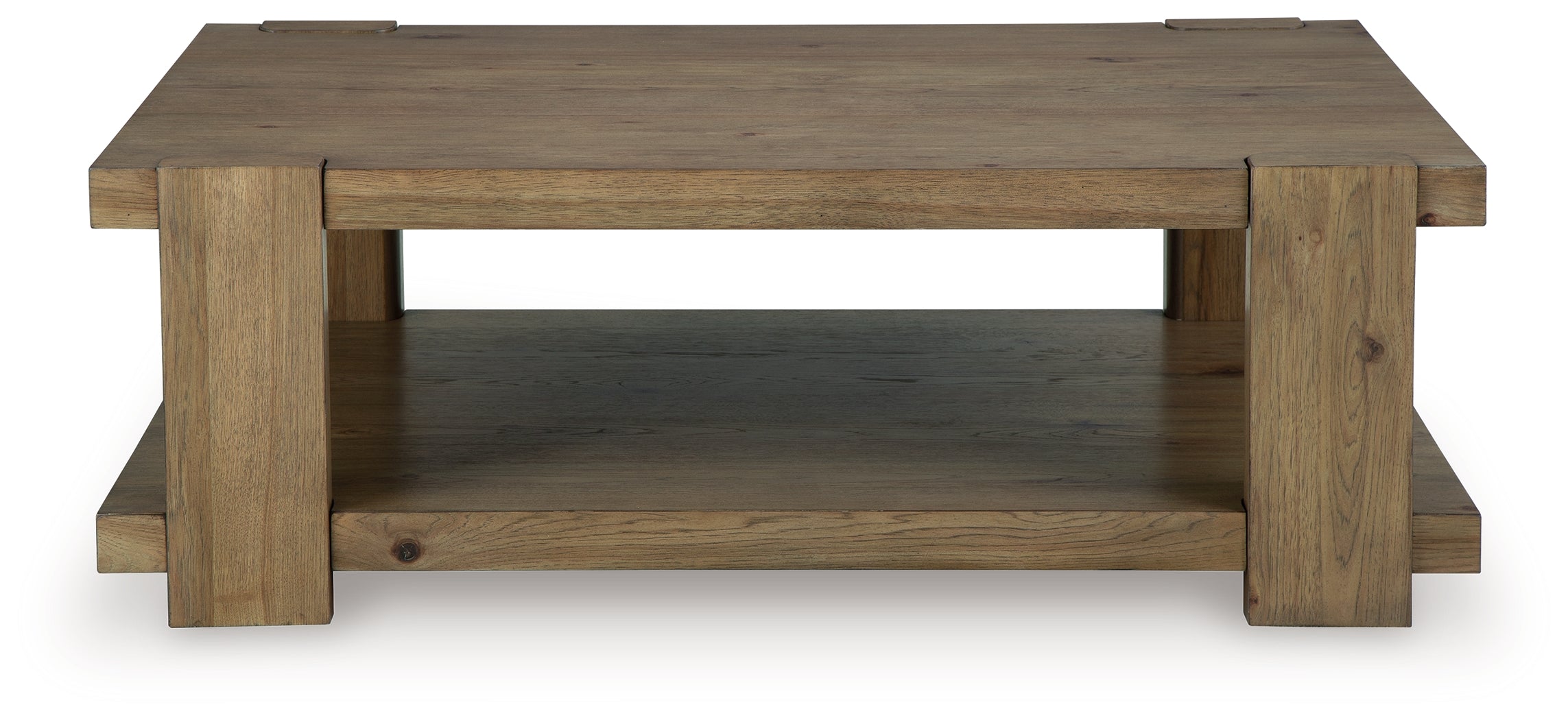 Flangren Light Brown Coffee Table