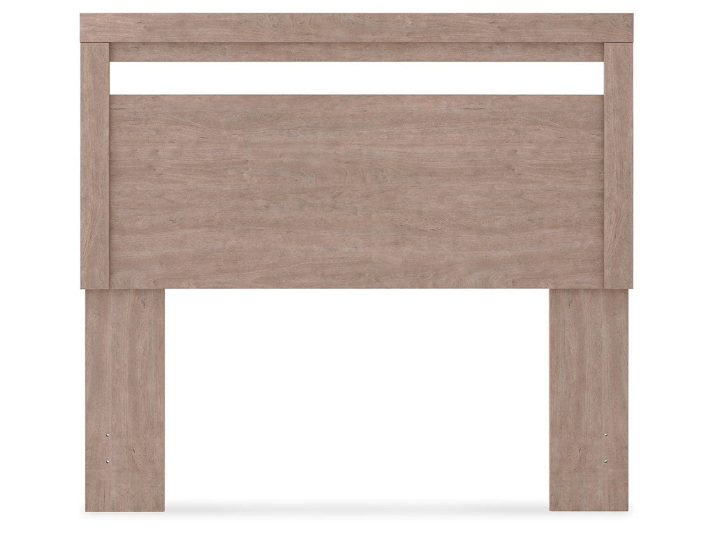 Flannia Gray Full Panel Headboard