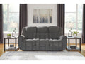 Foreside Charcoal Reclining Sofa