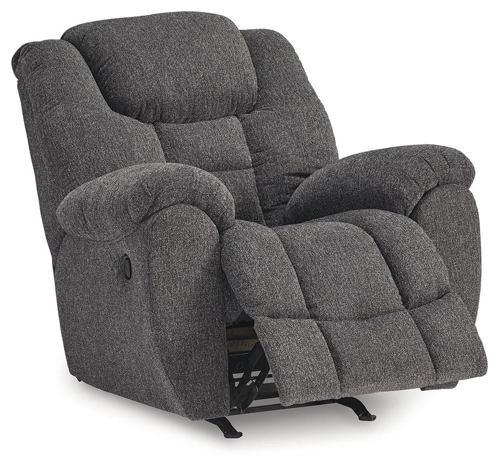 Foreside Charcoal Rocker Recliner