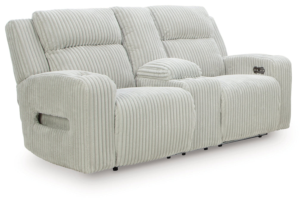 Forest Lake Alloy Power Reclining Loveseat and Power Recliner