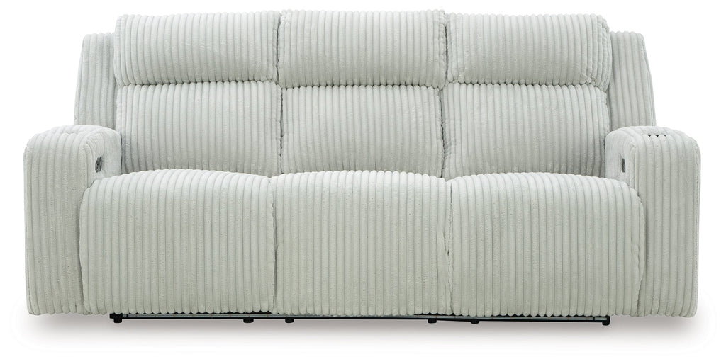 Forest Lake Alloy Power Reclining Sofa and Loveseat