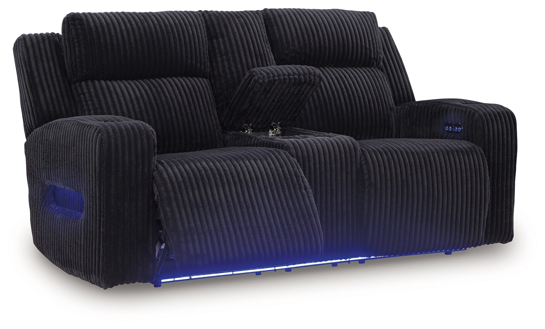 Forest Lake Black Power Reclining Sofa, Loveseat and Recliner