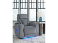 Forest Lake Steel Performance Fabric Dual Power Recliner