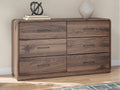 Fortlorn Walnut Brown Dresser