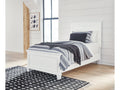 Fortman White Twin Panel Youth Bed