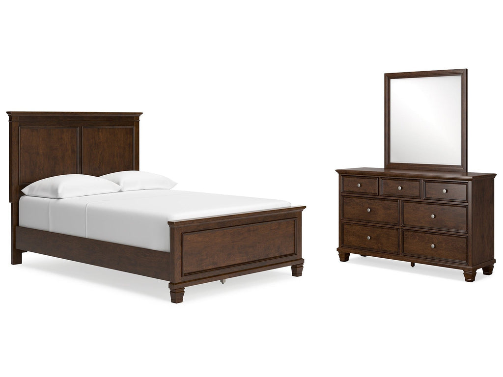 Danabrin Full Panel Bedroom Set with Dresser and Mirror