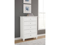 Fortman White Chest of Drawers