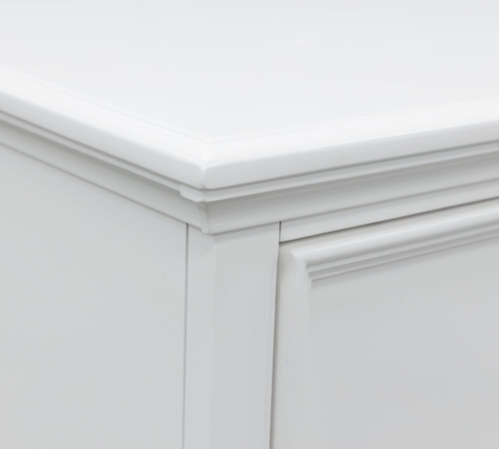 Fortman White Chest of Drawers
