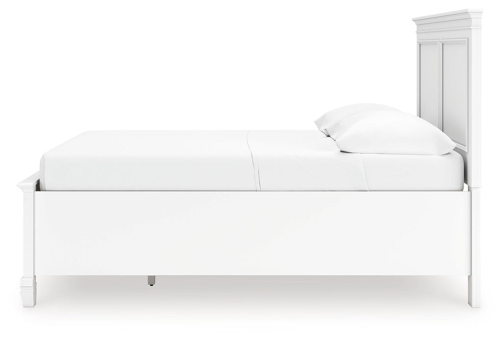 Fortman White Full Panel Storage Bed