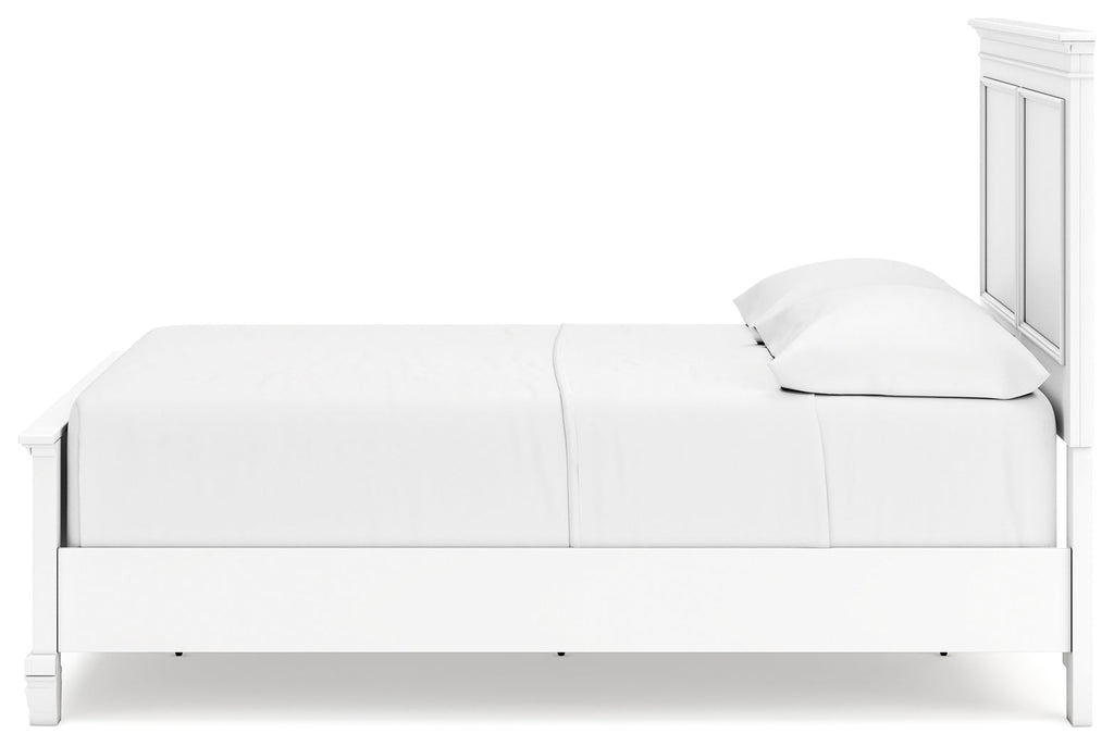 Fortman White Full Panel Youth Bed