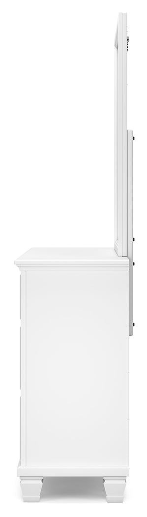Fortman King Panel Bedroom Set, White