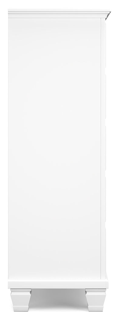Fortman King Panel Bedroom Set, White