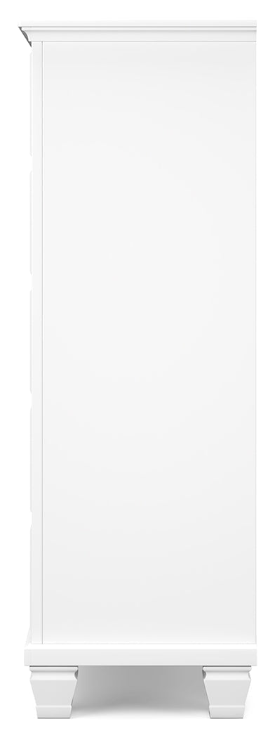 Fortman King Panel Bedroom Set, White