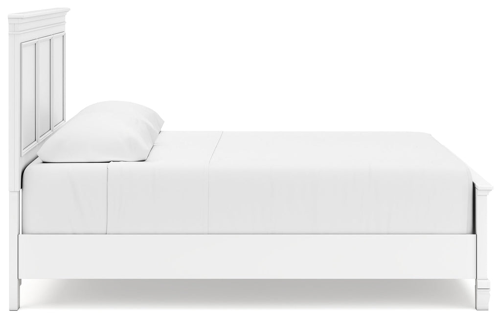 Fortman King Panel Bedroom Set, White