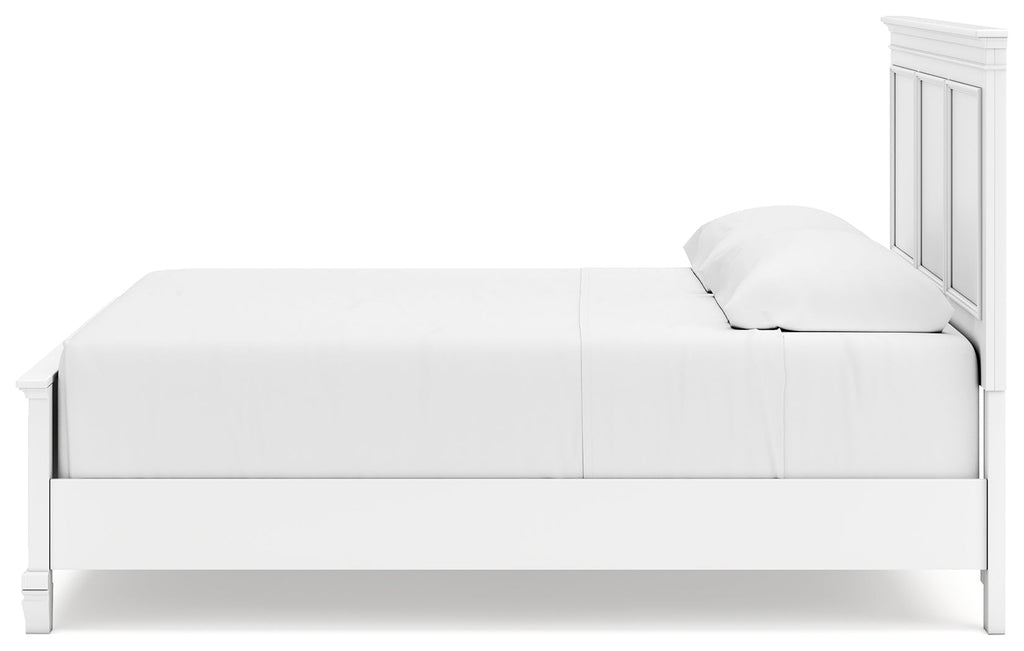 Fortman King Panel Bedroom Set, White
