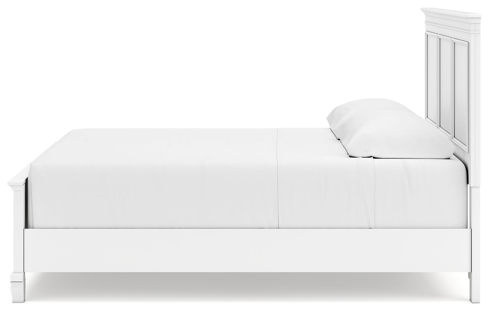 Fortman King Panel Bedroom Set, White