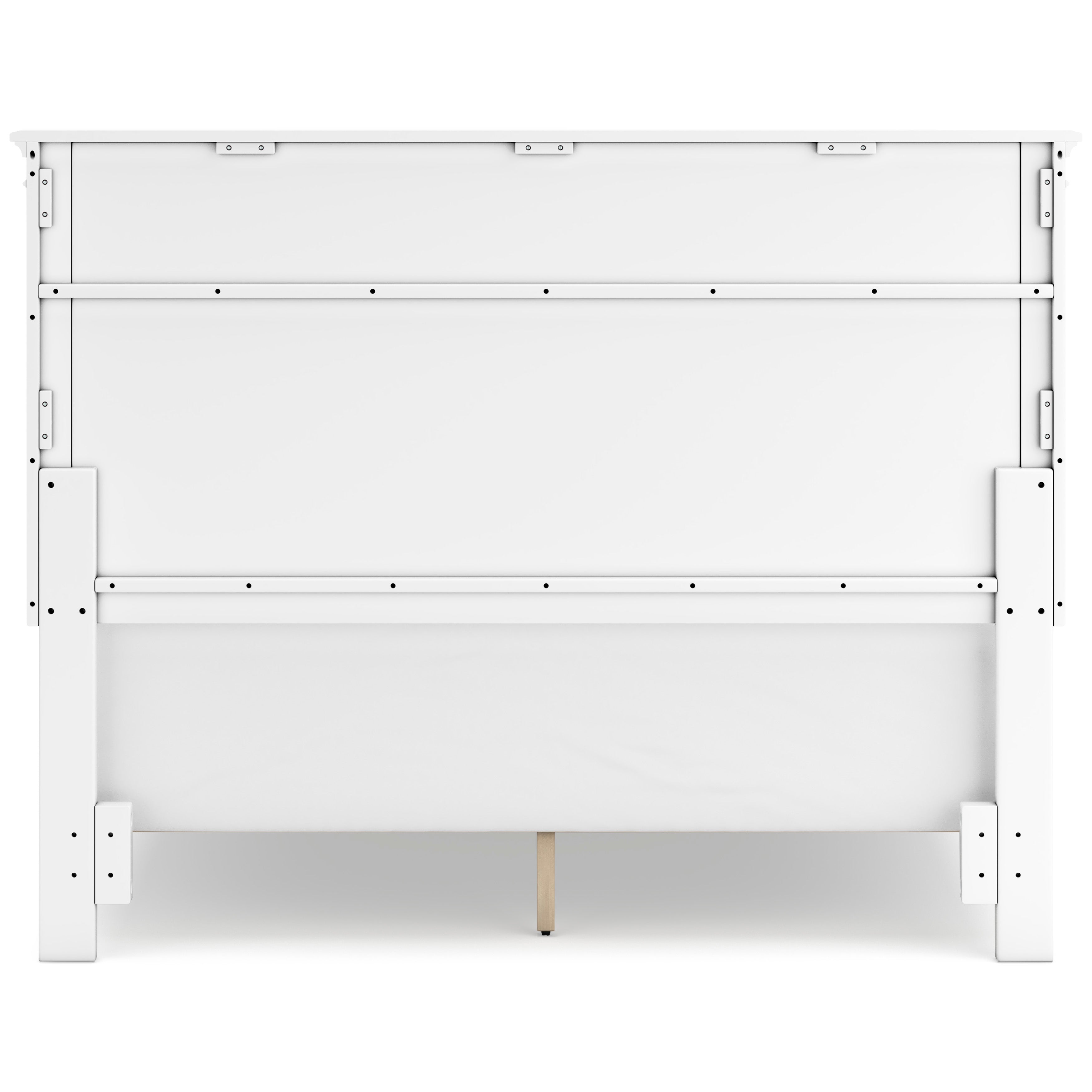 Fortman White Queen Panel 5-Piece Bedroom Set