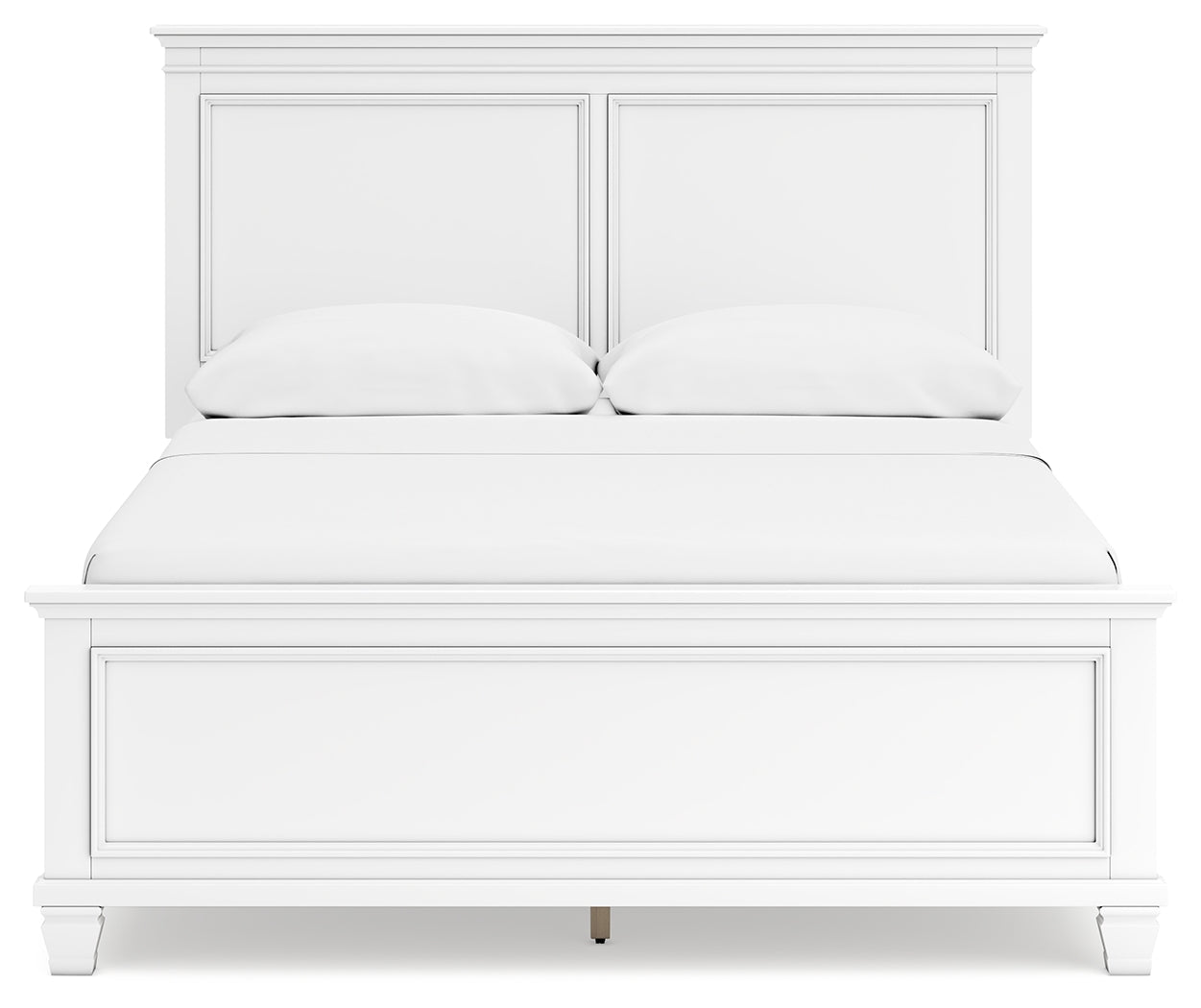 Fortman Queen Panel Bedroom Set, White