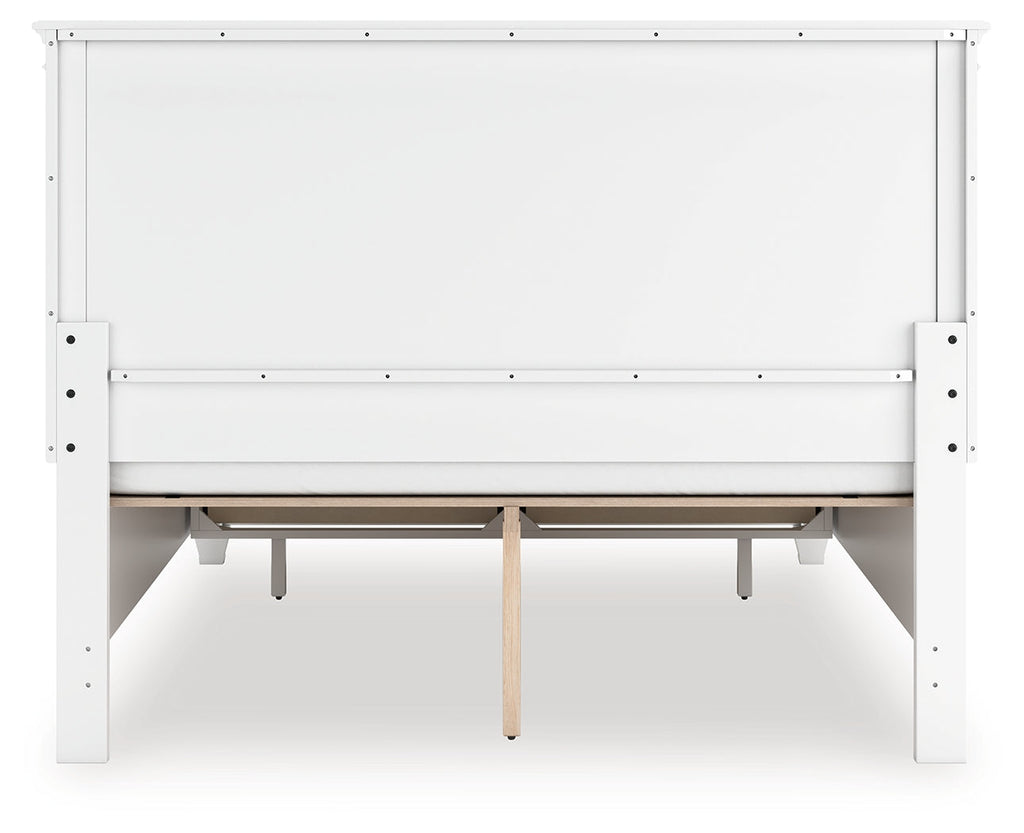 Fortman White Queen Panel Storage Bed