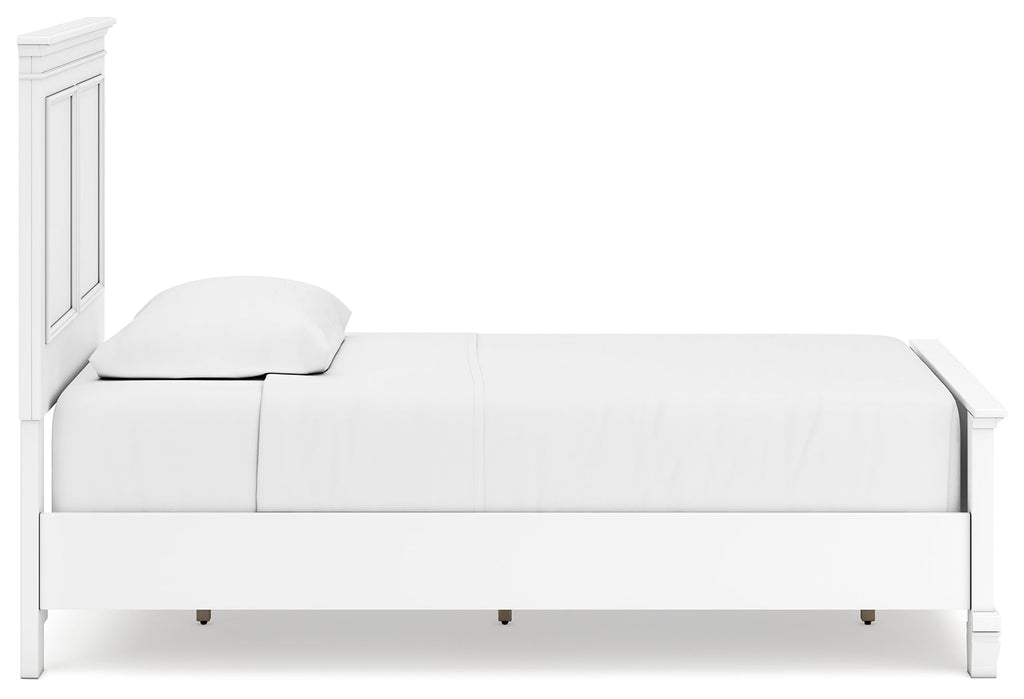 Fortman White Twin Panel Youth Bed
