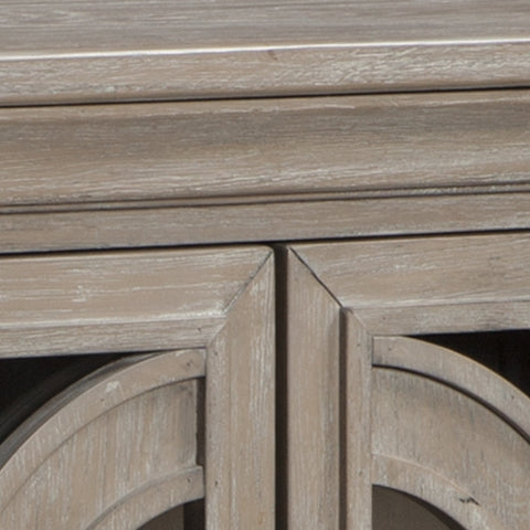 Fossil Ridge Gray Accent Cabinet