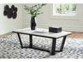Fostead White/Espresso Coffee Table