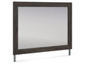 Fraluna Charcoal Bedroom Mirror
