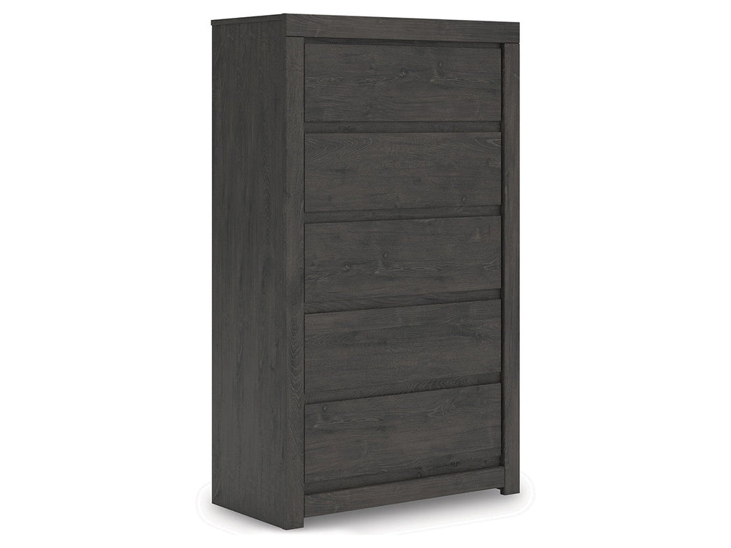 Fraluna Charcoal Chest of Drawers