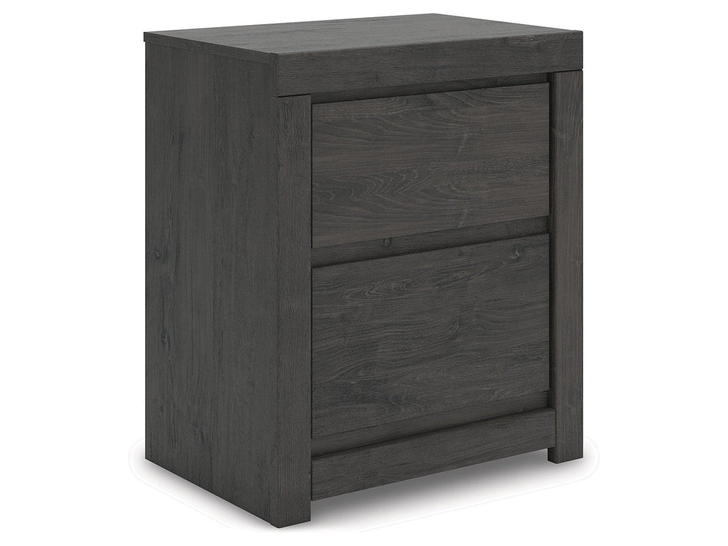Fraluna Charcoal Nightstand