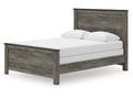 Frandern Black/Gray Queen Panel Bed