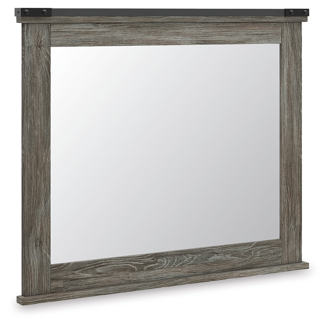 Frandern Gray Bedroom Mirror