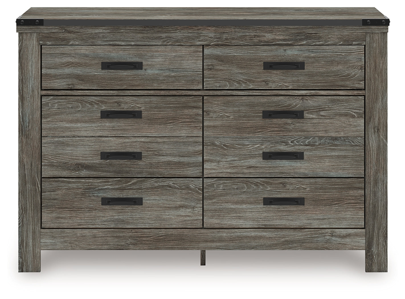 Frandern Gray Six Drawer Dresser