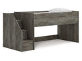 Frandern Gray Twin Loft Bed