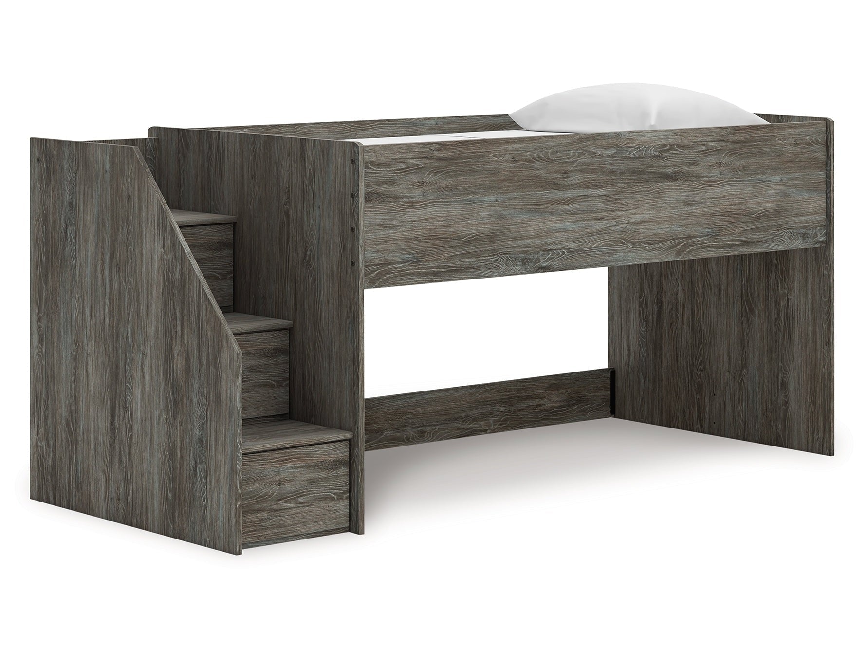 Frandern Gray Twin Loft Bed