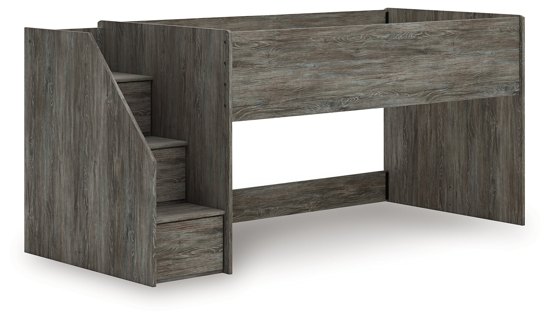 Frandern Gray Twin Loft Bed
