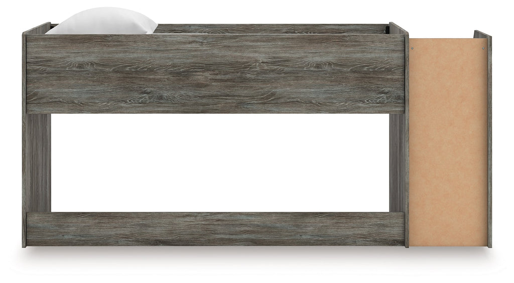Frandern Gray Twin Loft Bed