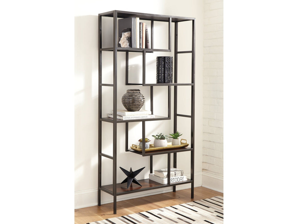 Frankwell Brown/Black Bookcase