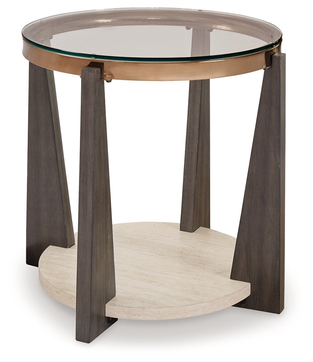Frazwa Multi Coffee Table and 2 End Tables