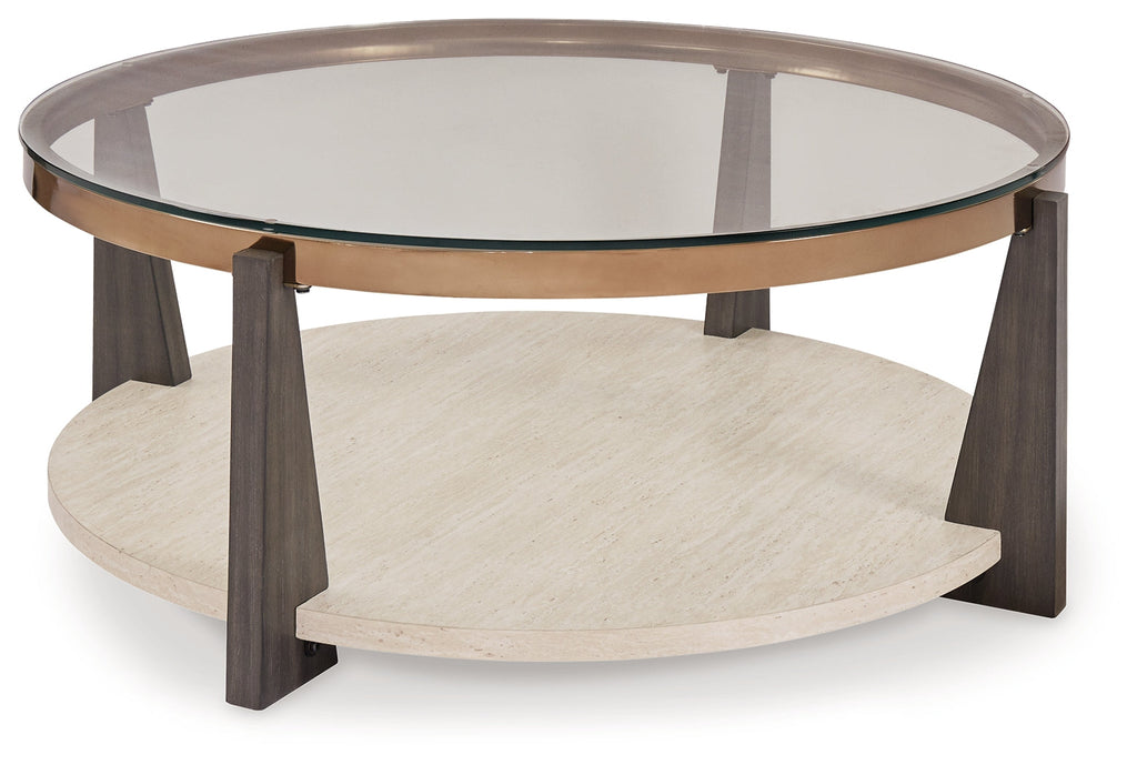 Frazwa Multi Coffee Table and 2 End Tables