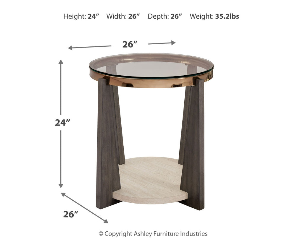 Frazwa Multi Coffee Table and 2 End Tables