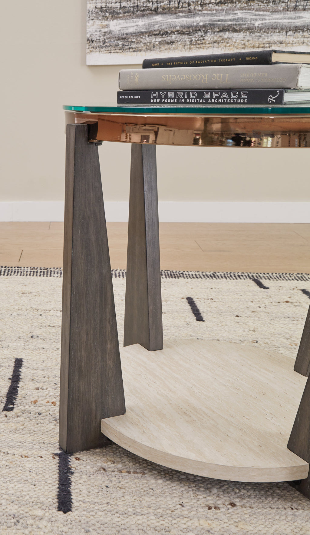 Frazwa Multi Coffee Table and 2 End Tables
